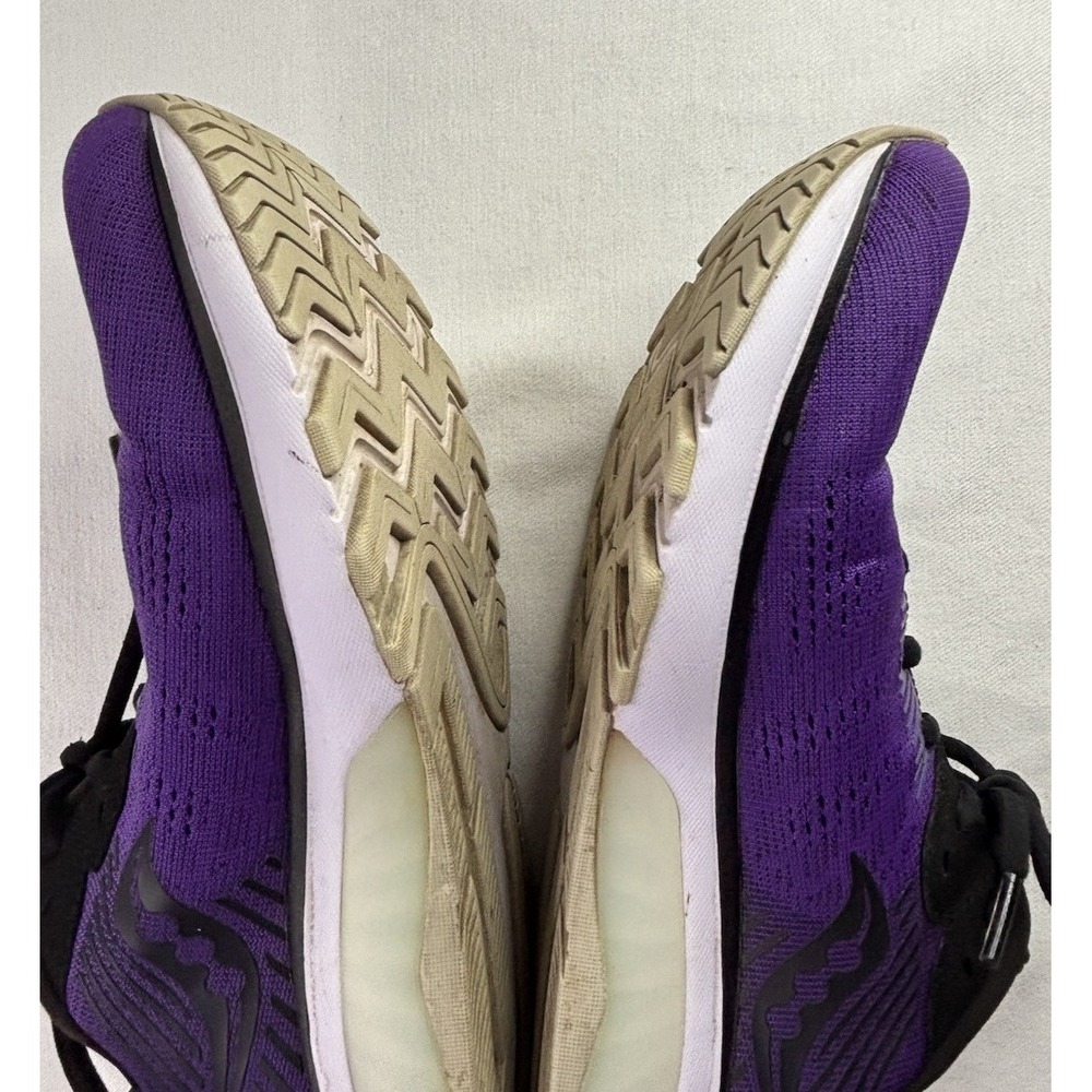 Saucony Guide 14 Women's 10.5 Running Shoes Purple Stability Comfort Sneakers - Picture 9 of 11